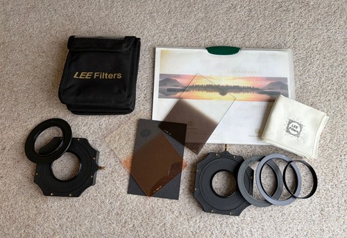 Lee filters 100mm system with - filters,