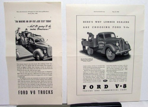 1938 ford truck - v8, heres
