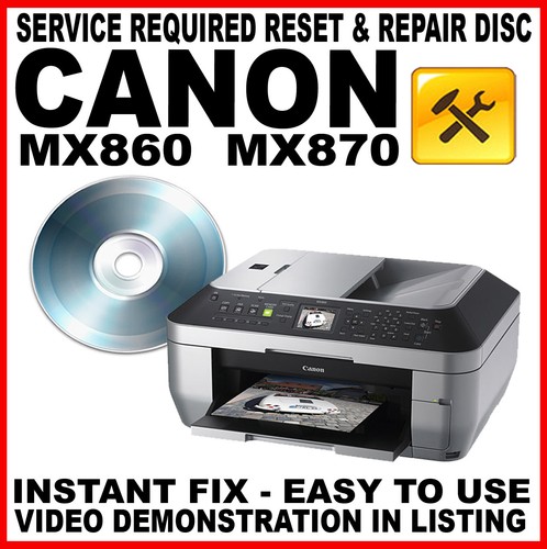 Canon mx860 mx870 fault - mx870,
