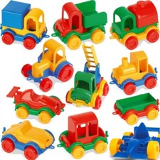 2 x Wader Kids Cars Toy