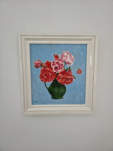Original oil board still - oil,