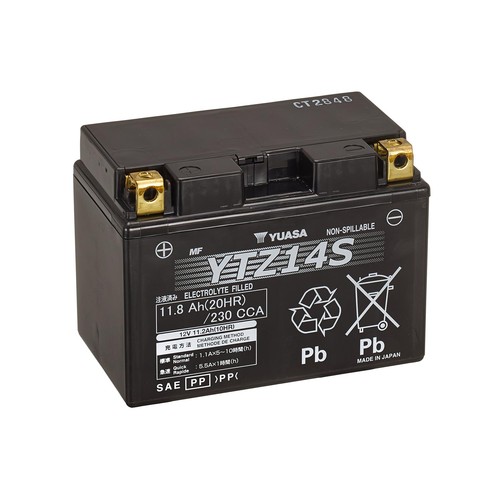 Yuasa battery for honda vfr - for,