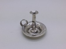 Victorian 1891 Sterling Silver Miniature Wax Sealing Taperstick Hallmark Chester