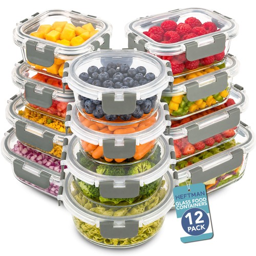 Heftman glass food - food, storage
