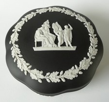 Wedgwood Black Jasper Trinket