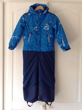 Child’s “Wed’ze” All-in-One Ski Suit. Age 5. Blue. New with Tags. 