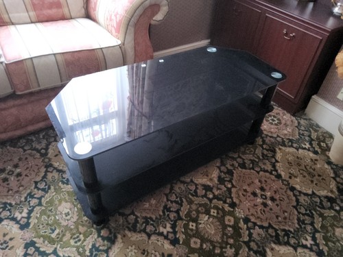 Glass corner stand shelving - stand,