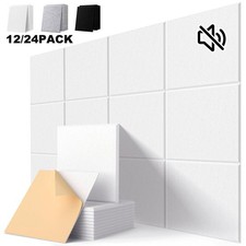 24x Acoustic Wall Panel Tiles