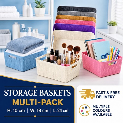 Plastic storage basket handy - storage,