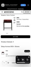 Yishu Desk - Rubbed Black