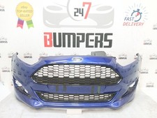 FORD FIESTA ZETEC S 2013 -2017 GENUINE FRONT BUMPER WITH GRILLS & LOWER SPLITTER