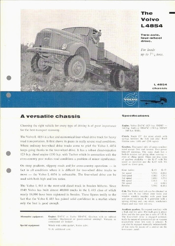 Volvo 4854 two - l,