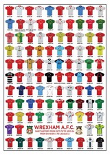WREXHAM FOOTBALL SHIRT HISTORY