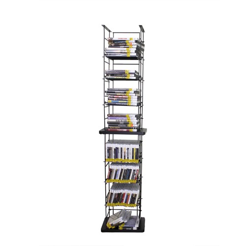Tower media rack dvd - tower,