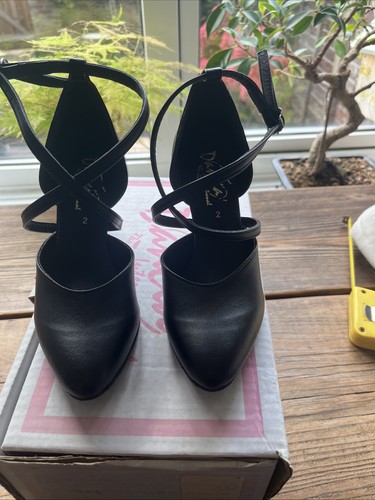 Size black leather - leather, tango