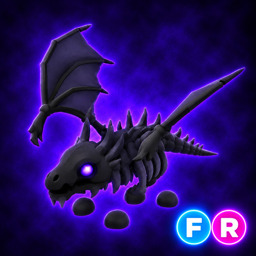 Shadow dragon adopt me - shadow,