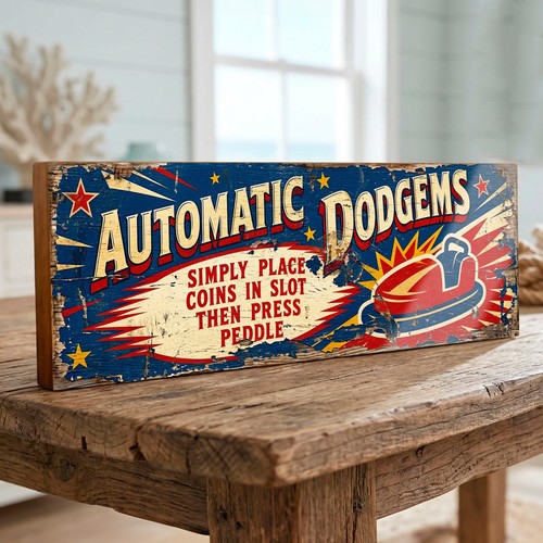 Dodgems vintage syle - dodgems,