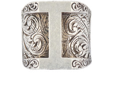 Gucci I Ring Sterling Silver Q