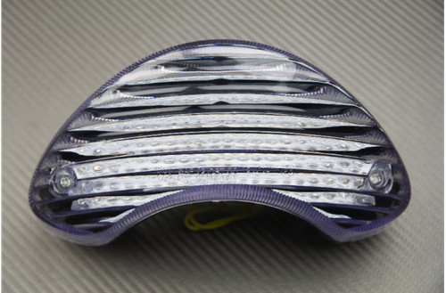 Clear rear led tail light - clear,
