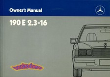 MERCEDES 190E 2.3-16 OWNERS