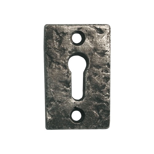 Pewter rectangular front - pewter,