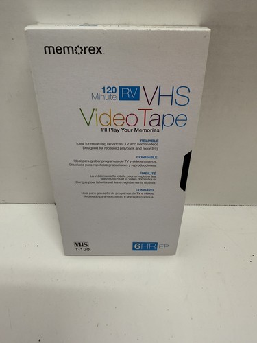 Memorex 120 vhs video - t-120,