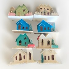 Lot 8 Vintage Japan Putz