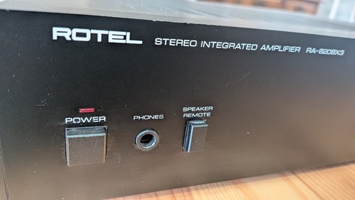 Rotel 820bx3 integrated - rotel, ra-820bx3
