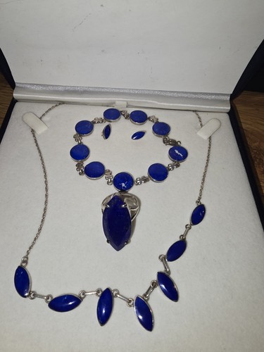 Genuine lapis lazuli set - genuine,