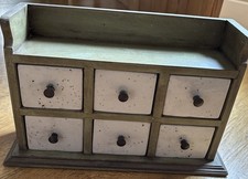 Vintage Wooden Spice Cabinet