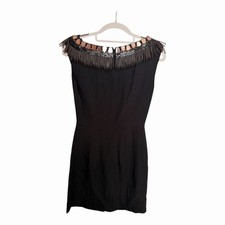 Women Vintage Black Dress Issa