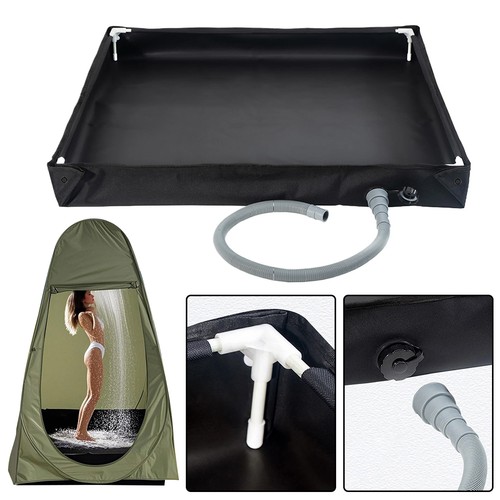 Portable shower pan foldable - portable,