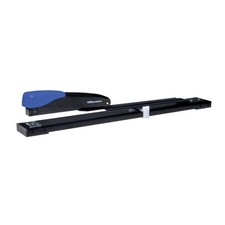 Office Depot Long Reach Stapler Blue-Black - up to 20 Sheets