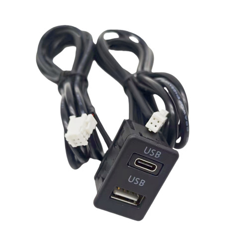 Car dash mount dual - mount, socket