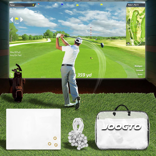 Golf simulator impact screen - impact,