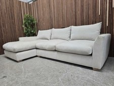 Designer Label Floyd Large RHF Chaise Sofa In Dusk Ecru RRP:£2099