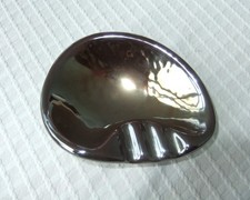 VINTAGE UNUSUAL PARKRAY STOVE ADVERTISING ASHTRAY - BRONZE EFFECT - HEAVY METAL