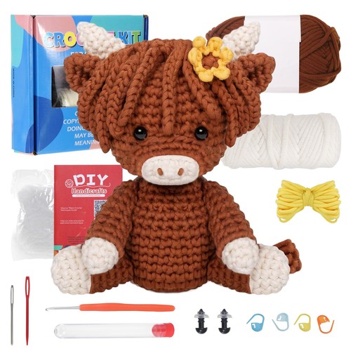 Iewrtcin brown cow - iewrtcin, crochet
