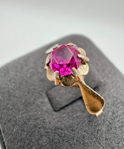 Vintage soviet ring - 925, silver