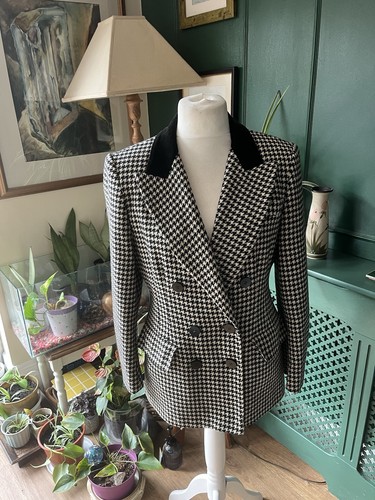 Vintage pure wool houndstooth - vintage,