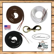 HORSEMAN'S DELUXE 12FT ROPE/LEAD/LINE + SWIVEL TRIGGER CLIP ~ PARELLI/WESTERN