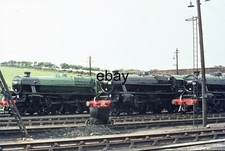 35mm slide - Steam Loco Black