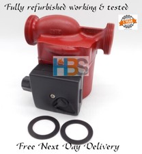 UPS 15-60 130 GENUINE GRUNDFOS CENTRAL HEATING CIRCULATOR PUMP  WITH new WASHERS