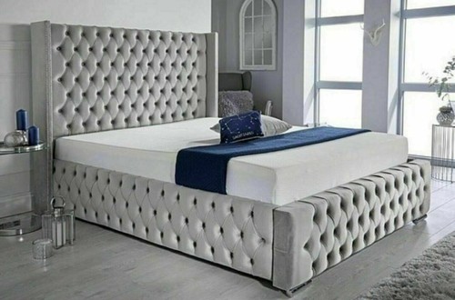 Winged bed frame - bed,