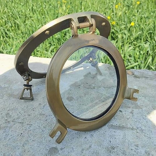 Antique transparent porthole - antique,