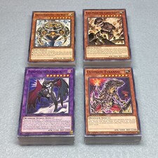 Yugioh GX Jaden Neo Space + Sartorius + Tyranno + Crocodile 4 Deck Set + Skills