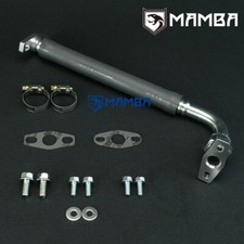 MAMBA Turbo Oil Return Drain Line Kit Mitsubishi Lancer EVO 4-9 w/ Stock TD05HR