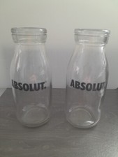 Set Of 2 Absolut Bottle