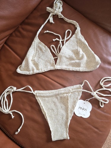 Pinka crochet beige - crochet,
