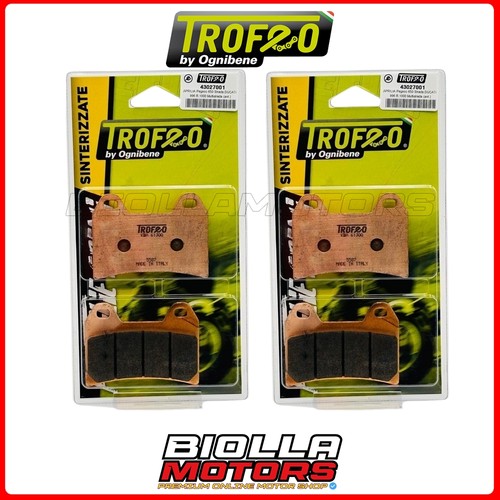 Brake pad kit trophy moto - pad,